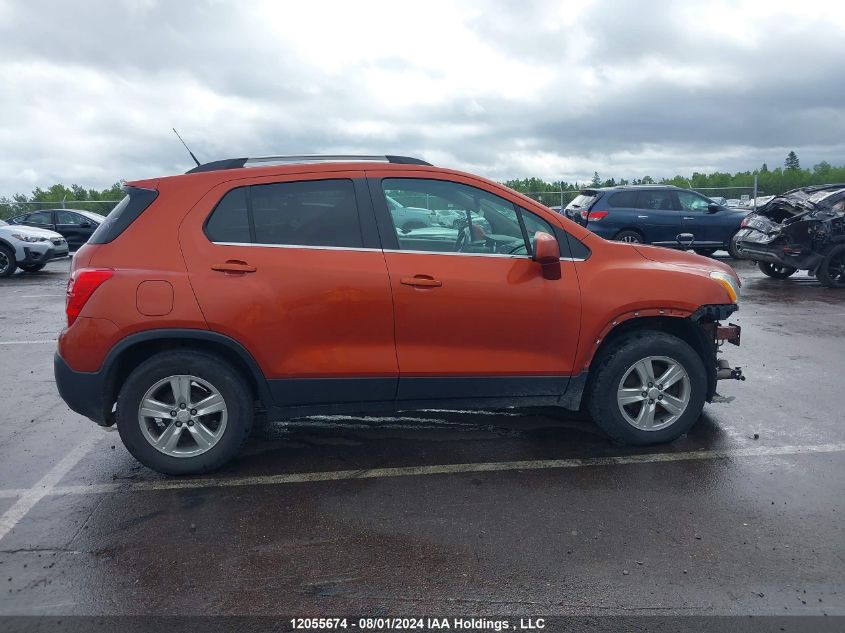 2014 Chevrolet Trax VIN: 3GNCJLEB6EL168524 Lot: 12055674