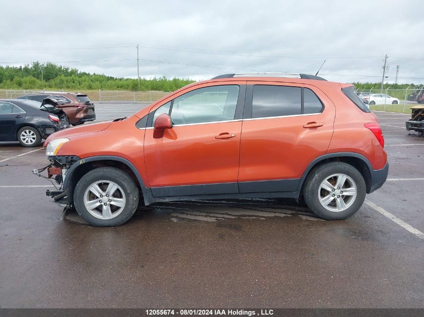 2014 Chevrolet Trax VIN: 3GNCJLEB6EL168524 Lot: 12055674