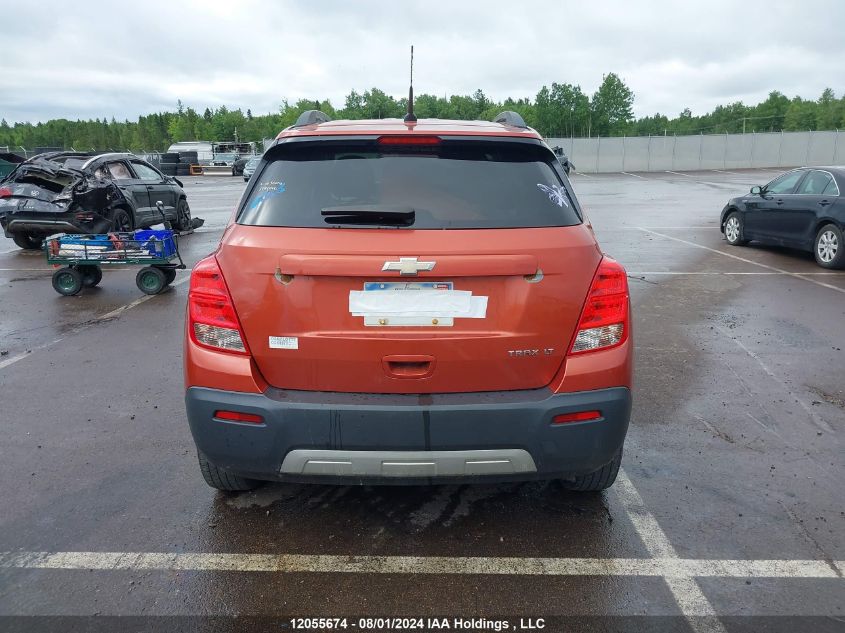 2014 Chevrolet Trax VIN: 3GNCJLEB6EL168524 Lot: 12055674