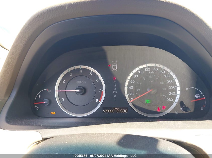 2009 Honda Accord Sedan VIN: 1HGCP26829A801930 Lot: 12055686