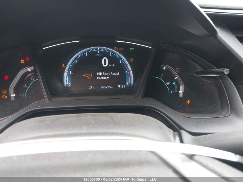 2019 Honda Civic Lx VIN: SHHFK7G31KU305698 Lot: 12055709