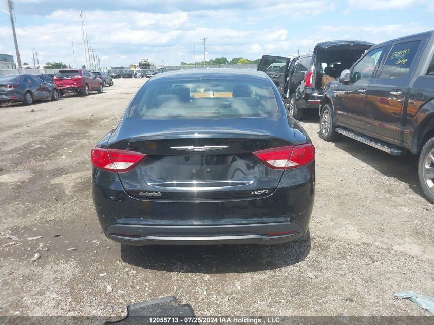 2015 Chrysler 200 Lx VIN: 1C3CCCFB8FN729734 Lot: 12055713