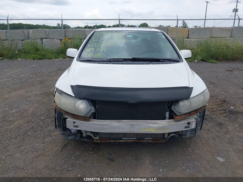 2009 Honda Civic Exl VIN: 2HGFG12019H003282 Lot: 12055718