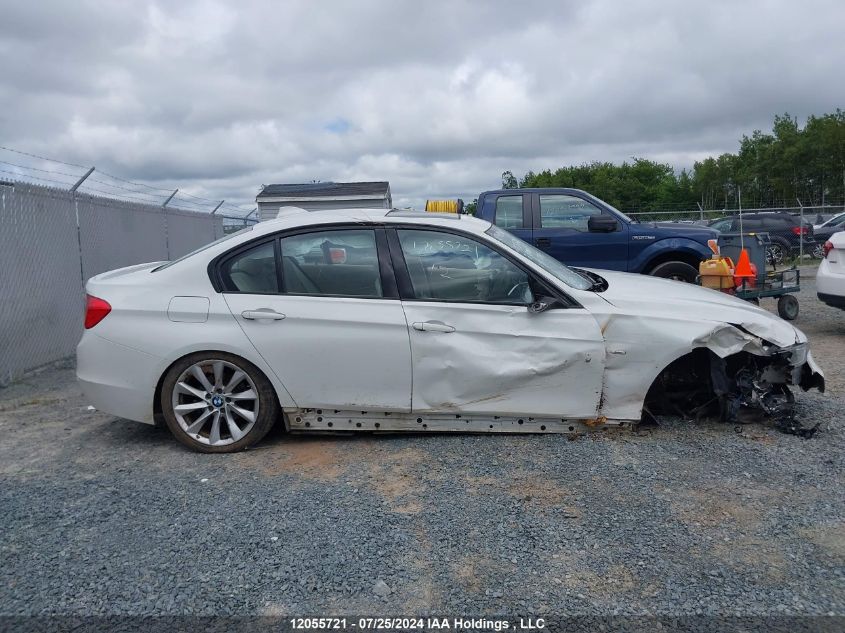 2012 BMW 3 Series VIN: WBA3A5C50CF452768 Lot: 12055721