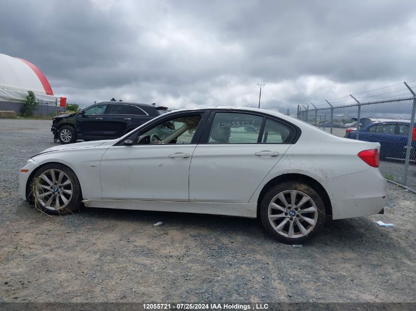 2012 BMW 3 Series VIN: WBA3A5C50CF452768 Lot: 12055721