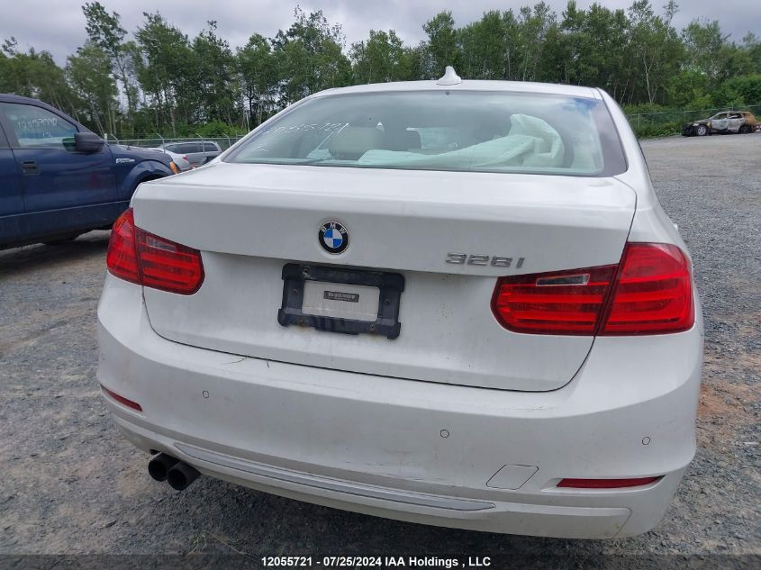 2012 BMW 3 Series VIN: WBA3A5C50CF452768 Lot: 12055721