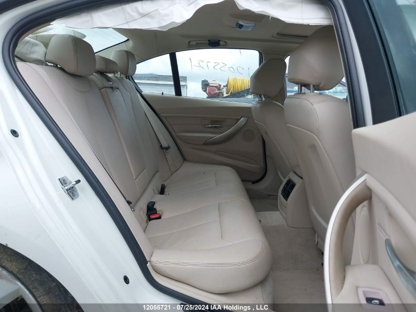 2012 BMW 3 Series VIN: WBA3A5C50CF452768 Lot: 12055721