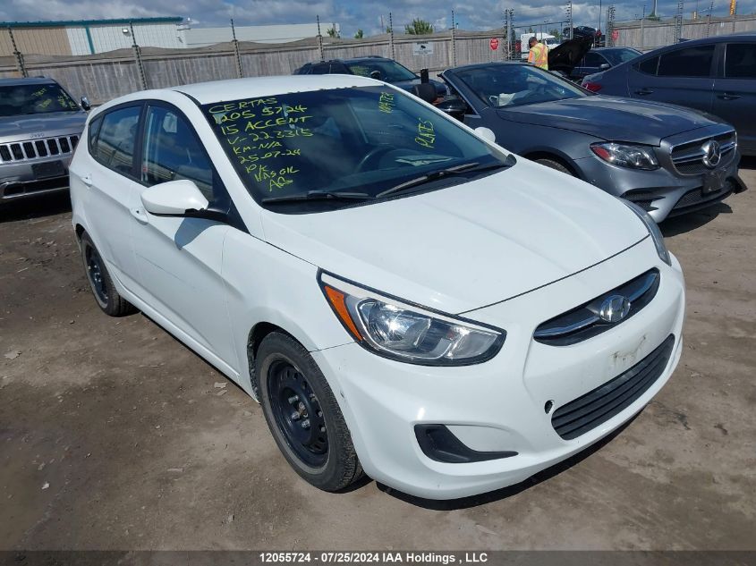 KMHCT5AE8FU223315 2015 HYUNDAI ACCENT - Image 1