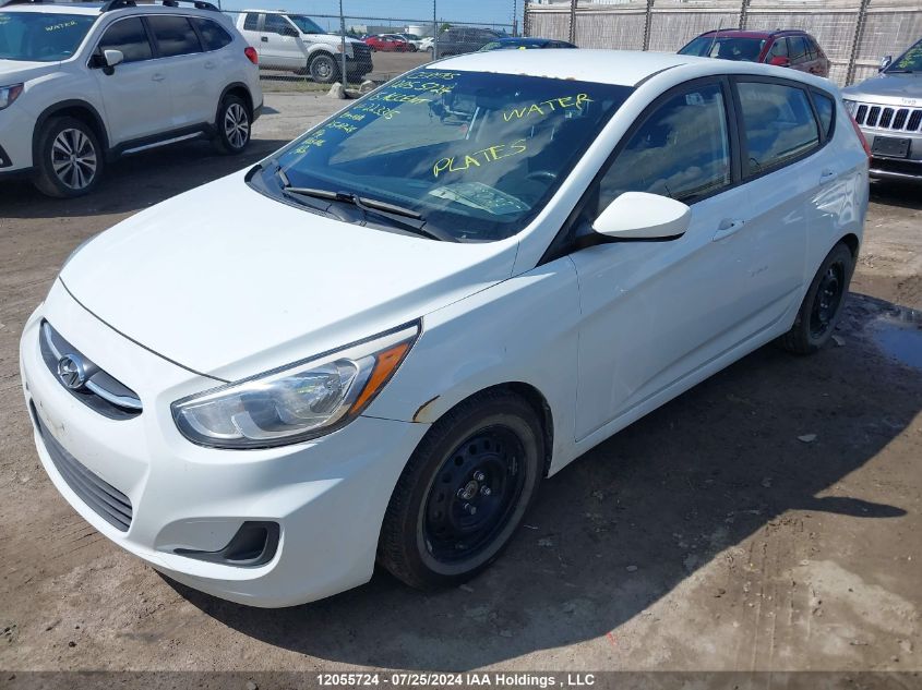 KMHCT5AE8FU223315 2015 HYUNDAI ACCENT - Image 2