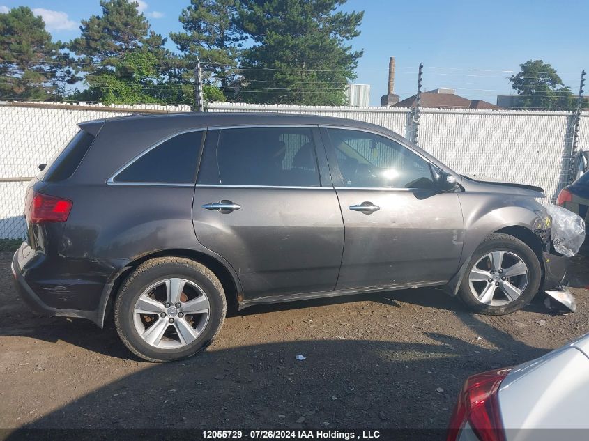 2010 Acura Mdx VIN: 2HNYD2H26AH004599 Lot: 12055729