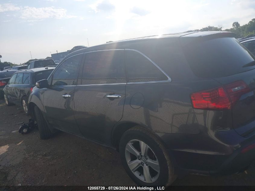 2010 Acura Mdx VIN: 2HNYD2H26AH004599 Lot: 12055729