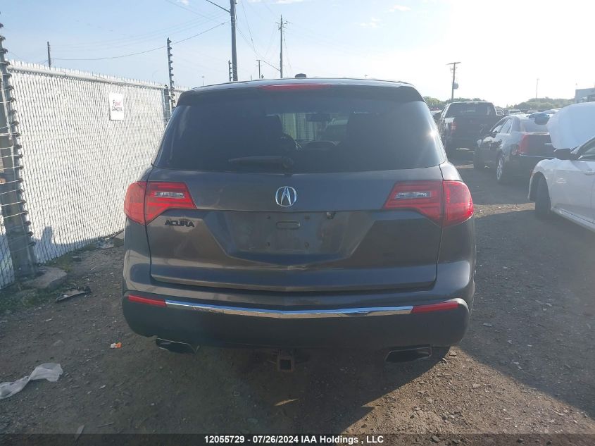 2010 Acura Mdx VIN: 2HNYD2H26AH004599 Lot: 12055729