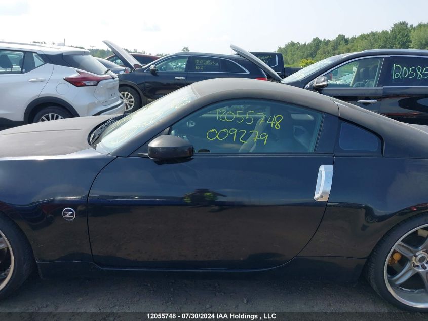 2003 Nissan 350Z VIN: JN1AZ34E33T009279 Lot: 12055748