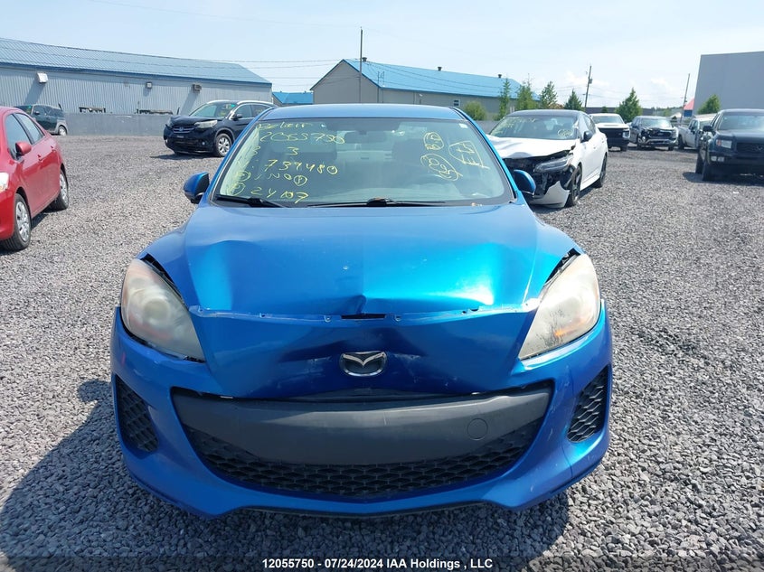 2013 Mazda Mazda3 VIN: JM1BL1UF1D1739480 Lot: 12055750