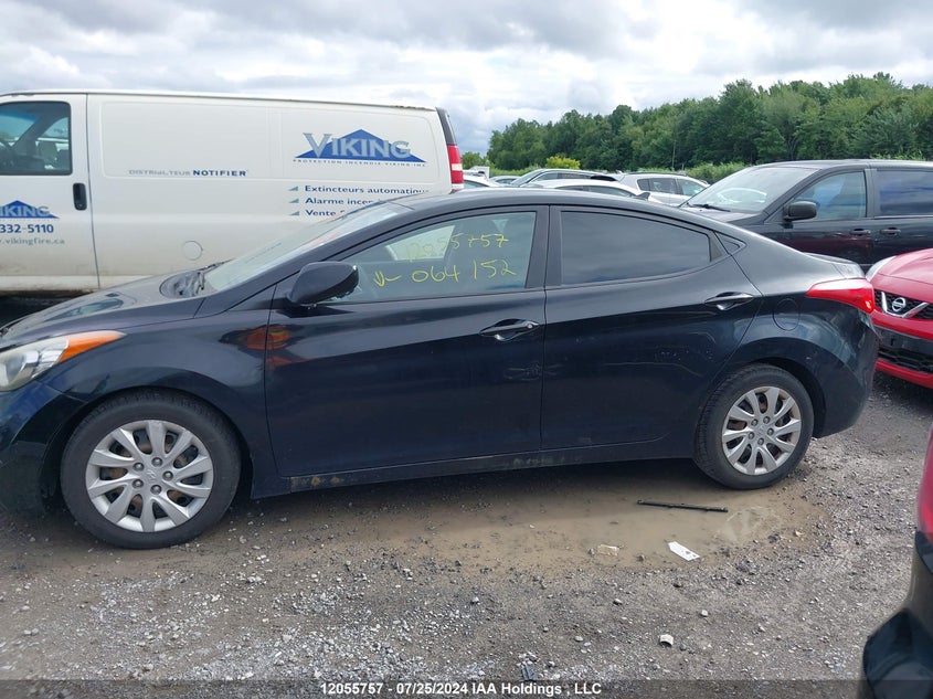 2012 Hyundai Elantra Gls/Limited VIN: 5NPDH4AE7CH064152 Lot: 12055757