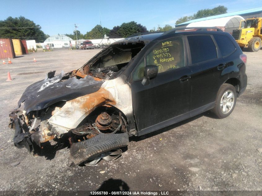 2018 Subaru Forester VIN: JF2SJEBC2JH445323 Lot: 12055780