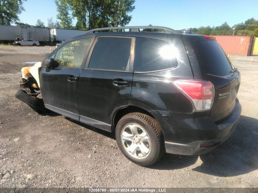 2018 Subaru Forester VIN: JF2SJEBC2JH445323 Lot: 12055780