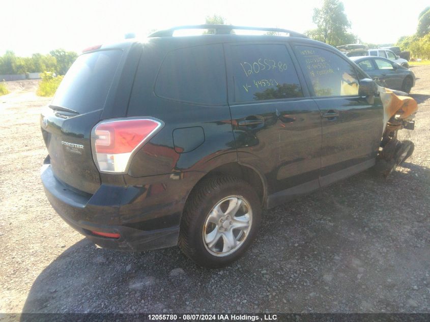 2018 Subaru Forester VIN: JF2SJEBC2JH445323 Lot: 12055780