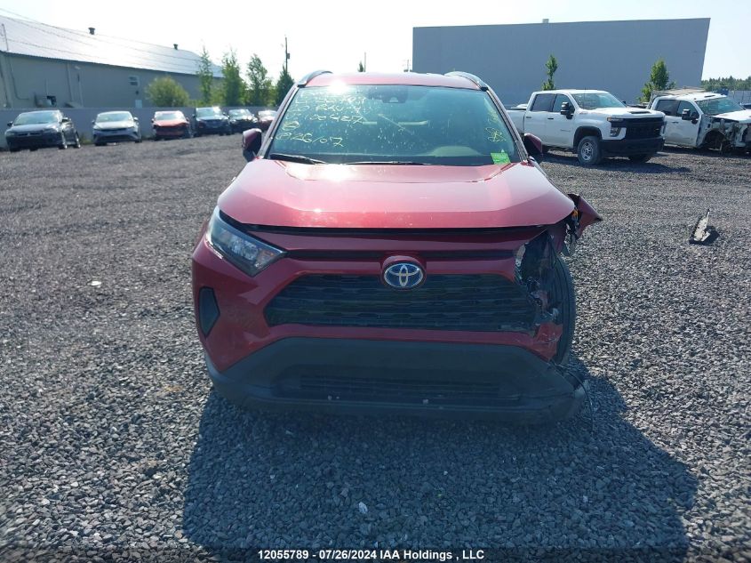 2020 Toyota Rav4 VIN: 2T3BWRFVXLW100427 Lot: 12055789