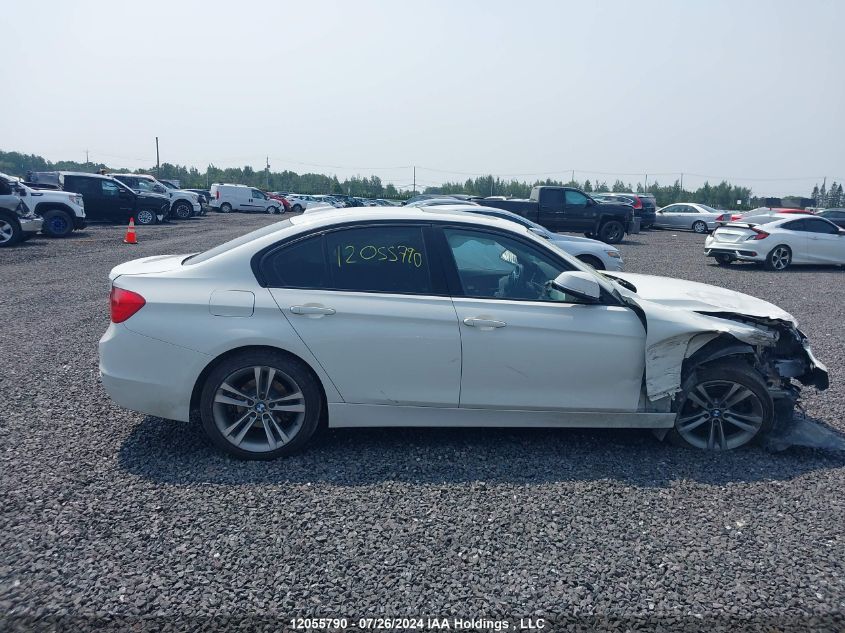 2014 BMW 3 Series VIN: WBA3C3C54EF986518 Lot: 12055790