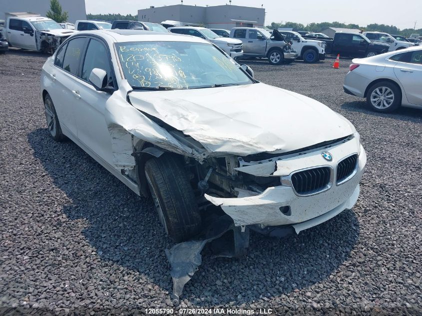 2014 BMW 3 Series VIN: WBA3C3C54EF986518 Lot: 12055790