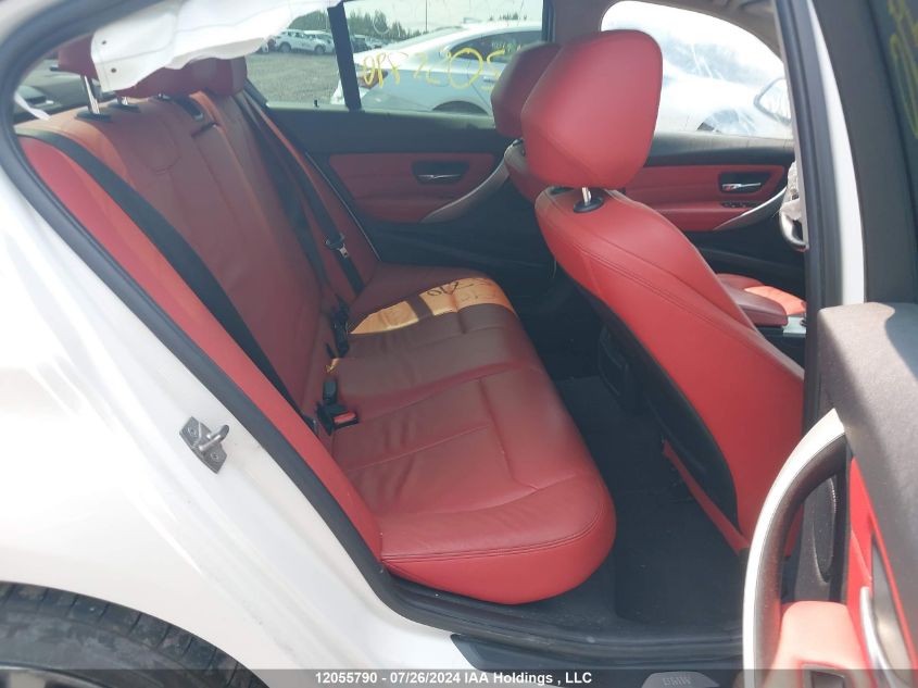 2014 BMW 3 Series VIN: WBA3C3C54EF986518 Lot: 12055790