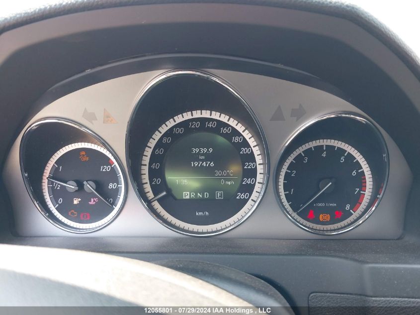 2011 Mercedes-Benz C-Class VIN: WDDGF8BB0BF593746 Lot: 12055801