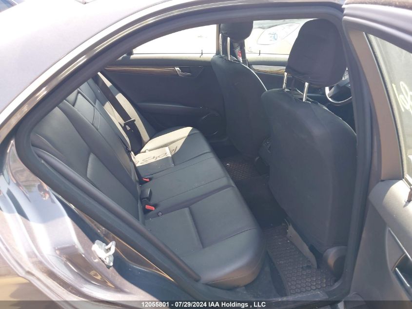 2011 Mercedes-Benz C-Class VIN: WDDGF8BB0BF593746 Lot: 12055801