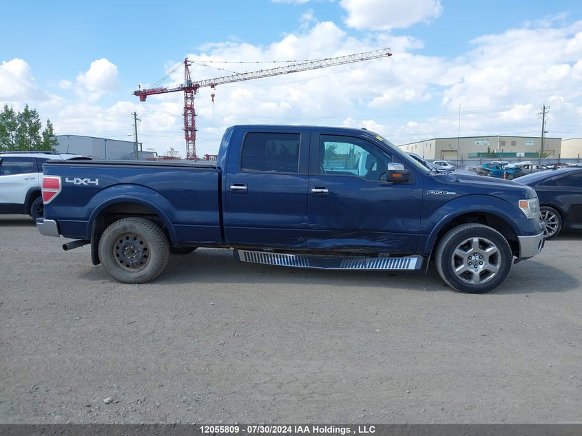 2013 Ford F-150 Lariat VIN: 1FTFW1EF9DFA40799 Lot: 12055809