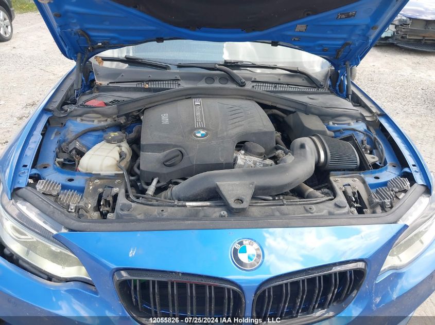 2016 BMW 2 Series VIN: WBA1J9C5XGV696518 Lot: 12055826