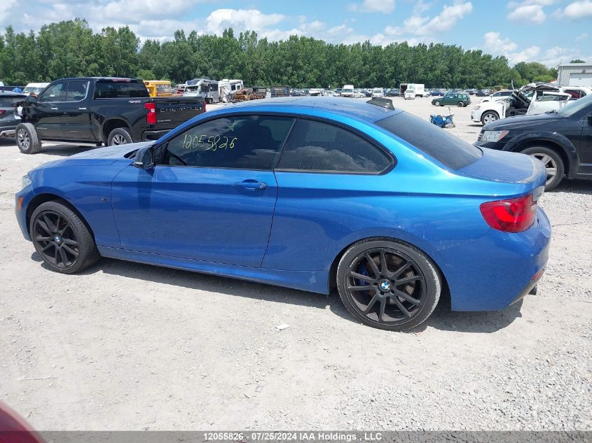 2016 BMW 2 Series VIN: WBA1J9C5XGV696518 Lot: 12055826