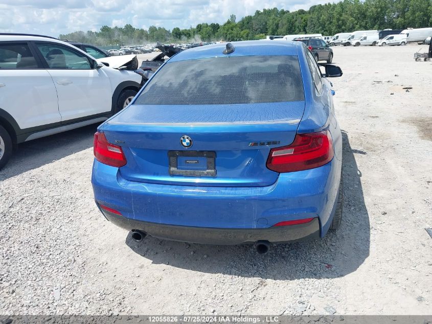 2016 BMW 2 Series VIN: WBA1J9C5XGV696518 Lot: 12055826