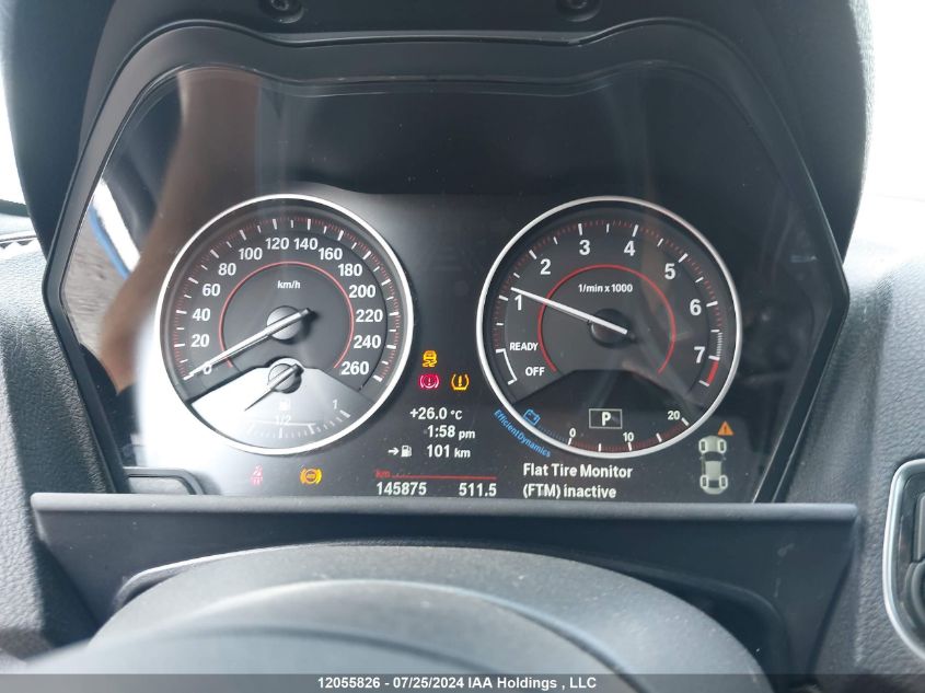 2016 BMW 2 Series VIN: WBA1J9C5XGV696518 Lot: 12055826