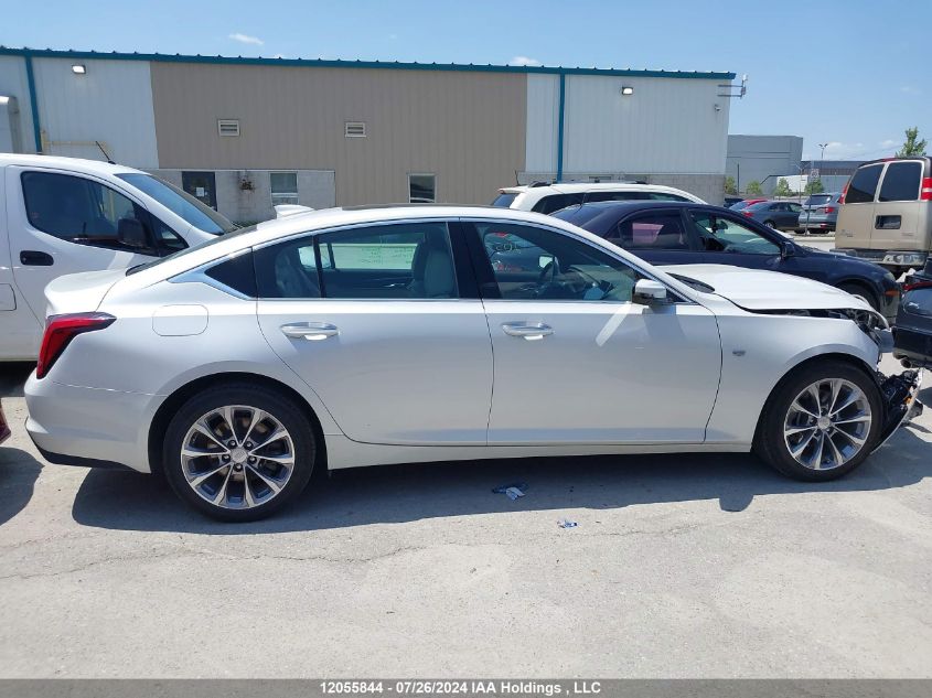 2022 Cadillac Ct5 VIN: 1G6DT5RW6N0124636 Lot: 12055844