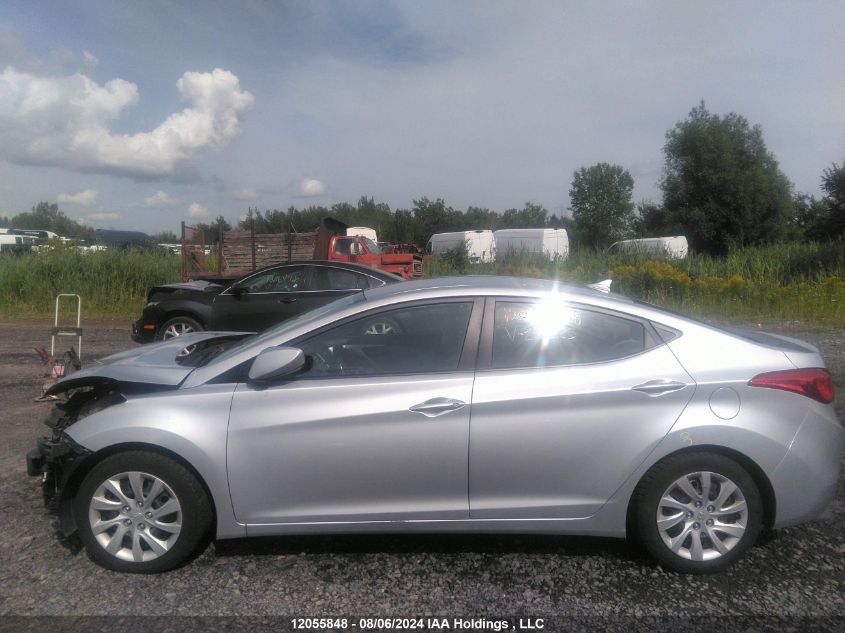 2013 Hyundai Elantra VIN: 5NPDH4AE1DH258225 Lot: 12055848