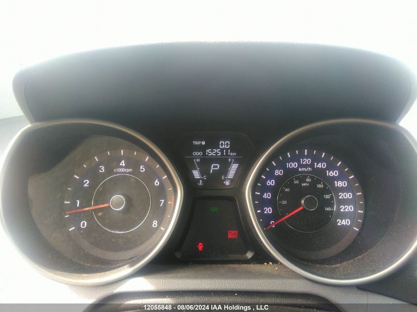 2013 Hyundai Elantra VIN: 5NPDH4AE1DH258225 Lot: 12055848