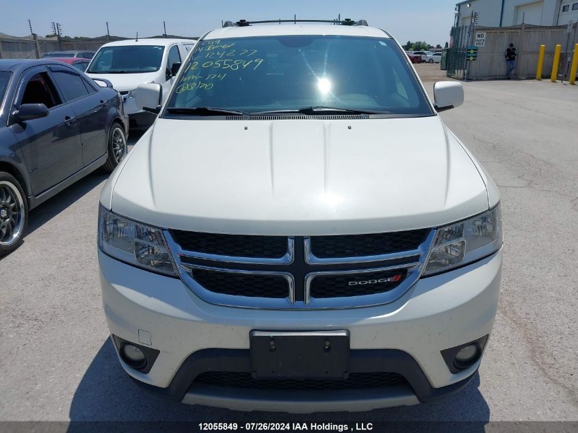 2014 Dodge Journey Sxt VIN: 3C4PDCCG4ET124277 Lot: 12055849