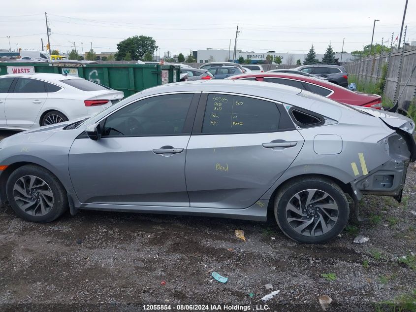 2018 Honda Civic Ex 4Dr VIN: 2HGFC2F83JH039206 Lot: 12055854