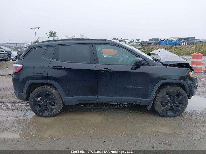 2019 Jeep Compass Latitude VIN: 3C4NJDBB0KT666709 Lot: 12055856