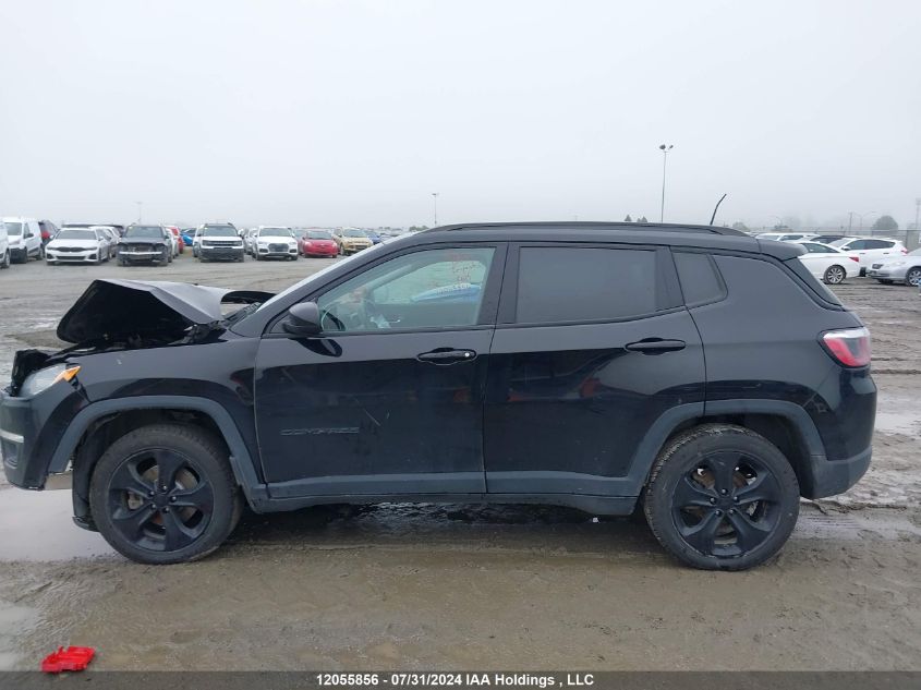 2019 Jeep Compass Latitude VIN: 3C4NJDBB0KT666709 Lot: 12055856