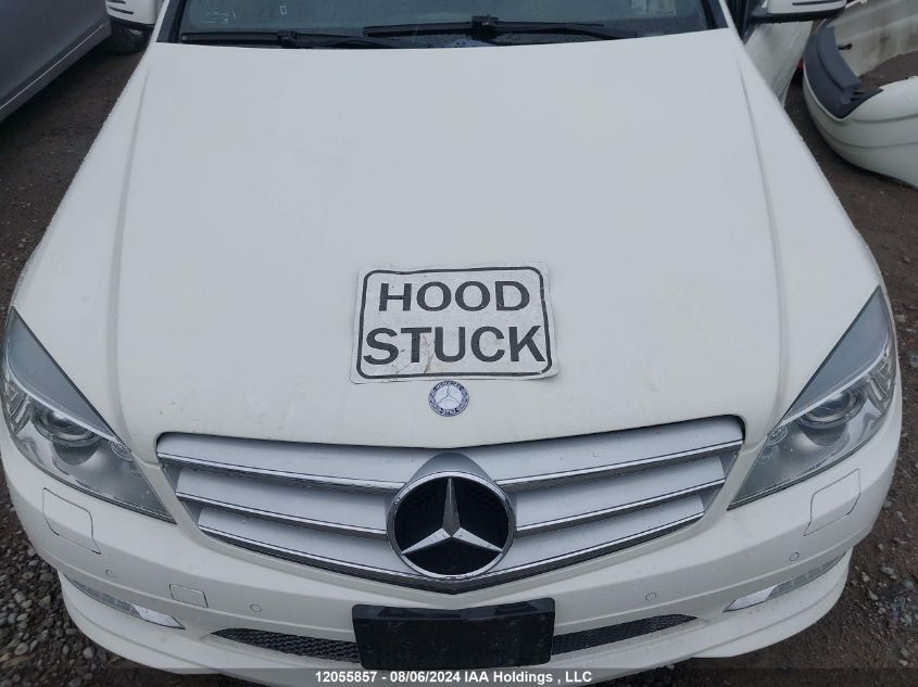 2011 Mercedes-Benz C-Class VIN: WDDGF8BB0BA486418 Lot: 12055857
