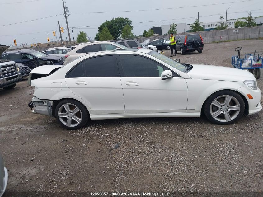 2011 Mercedes-Benz C-Class VIN: WDDGF8BB0BA486418 Lot: 12055857