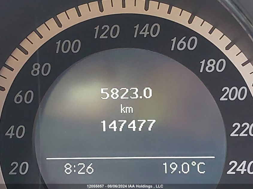 2011 Mercedes-Benz C-Class VIN: WDDGF8BB0BA486418 Lot: 12055857