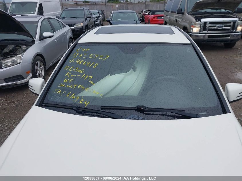 2011 Mercedes-Benz C-Class VIN: WDDGF8BB0BA486418 Lot: 12055857