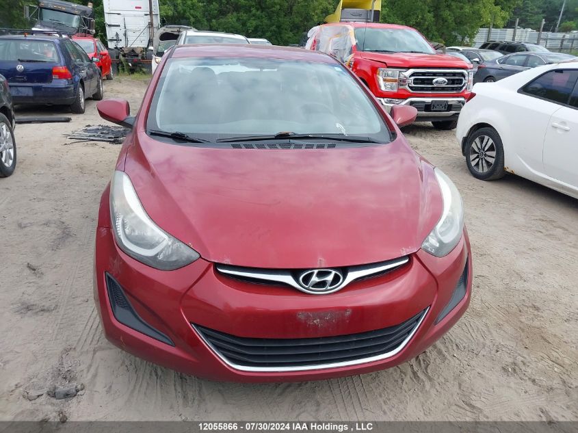 2015 Hyundai Elantra VIN: 5NPDH4AE6FH645906 Lot: 12055866