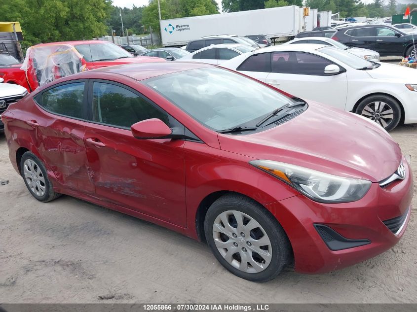 2015 Hyundai Elantra VIN: 5NPDH4AE6FH645906 Lot: 12055866