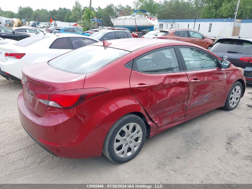 2015 Hyundai Elantra VIN: 5NPDH4AE6FH645906 Lot: 12055866