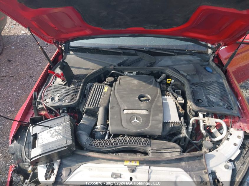 2016 Mercedes-Benz C-Class VIN: 55SWF4KBXGU110014 Lot: 12055876