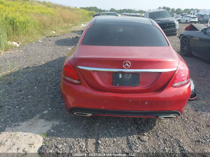 2016 Mercedes-Benz C-Class VIN: 55SWF4KBXGU110014 Lot: 12055876