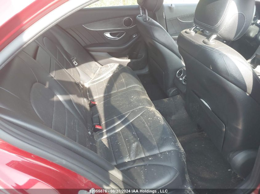 2016 Mercedes-Benz C-Class VIN: 55SWF4KBXGU110014 Lot: 12055876